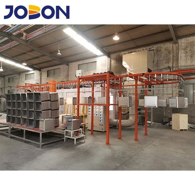 Kitchen oven enamel powder coating line
