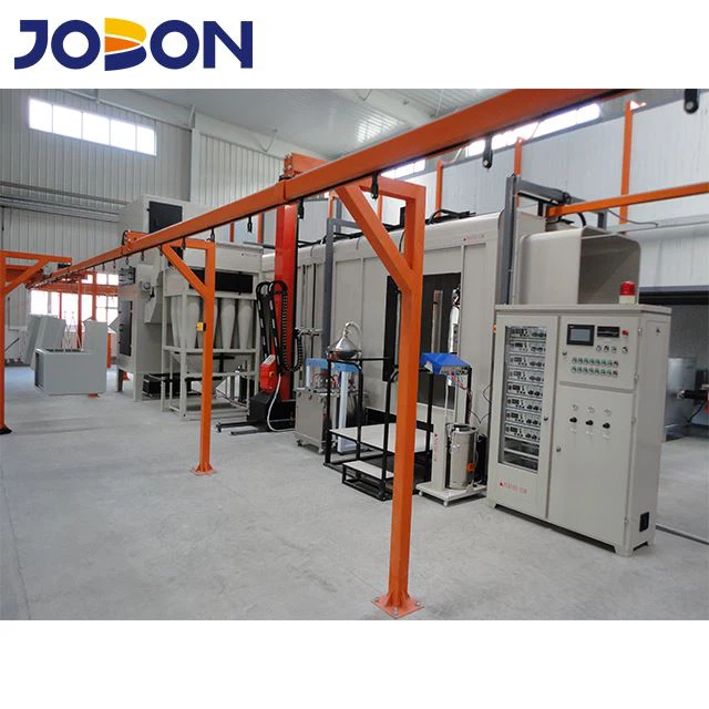 Automatisk pulverlakkeringsbod