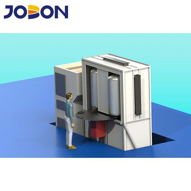 Vannvarmertank Emalje pulverlakkeringslinje