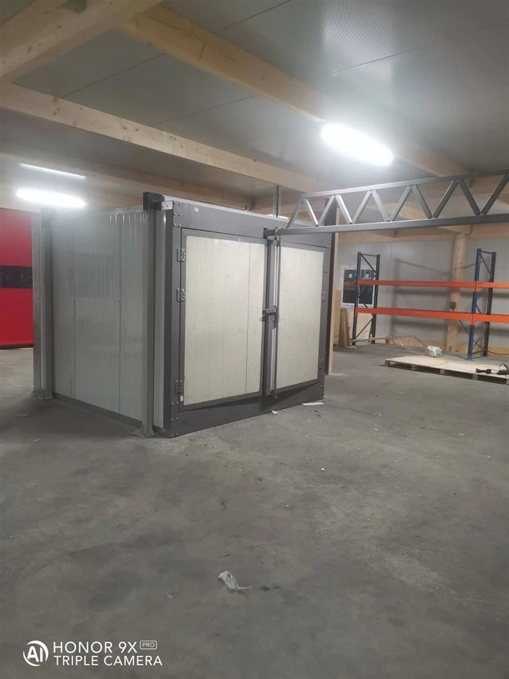 Manual Powder Coating Line With Walk in Booth And Electric Heating Oven best